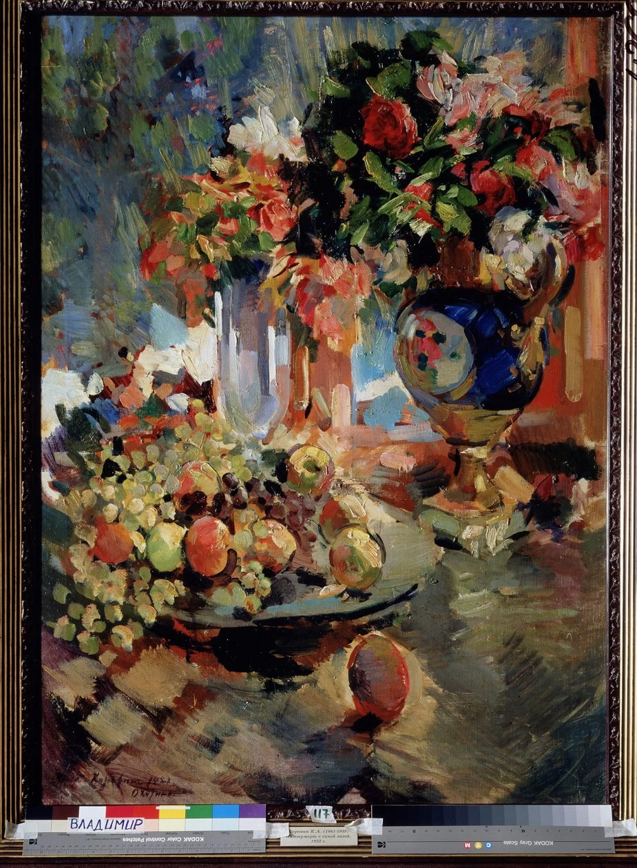 Konstantin Korovin - Natura morta con vaso blu